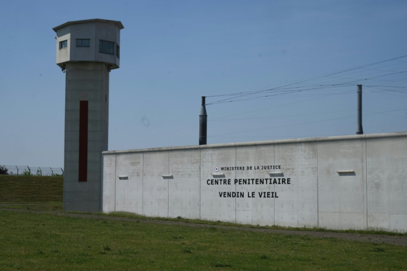 Le centre pénitentiaire de Vendin-le-Vieil, dans le Pas-de-Calais, le 14 mai 2025 © Michel Euler