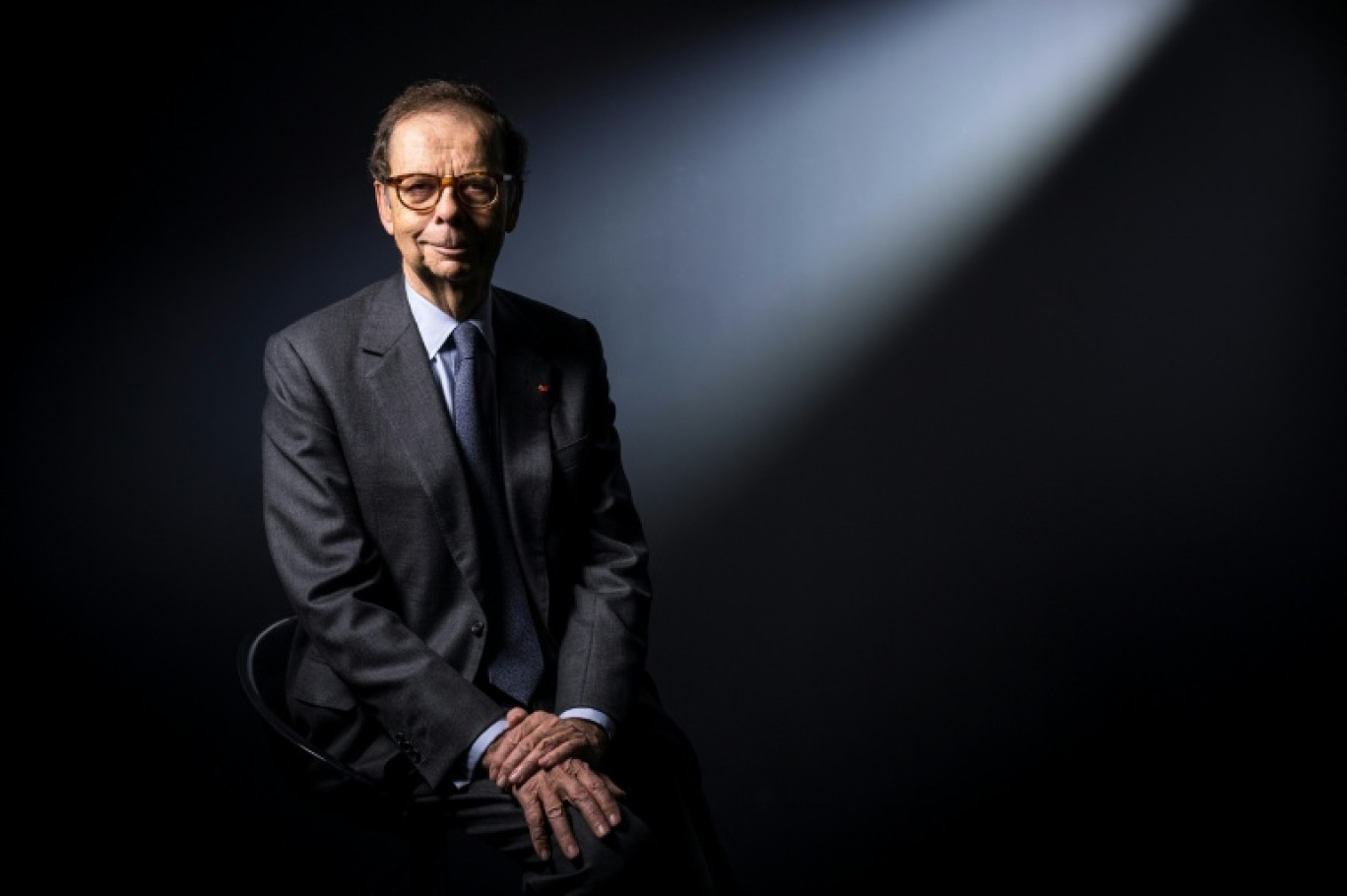 Louis Schweitzer, à Paris le 9 novembre 2018. © Lionel BONAVENTURE