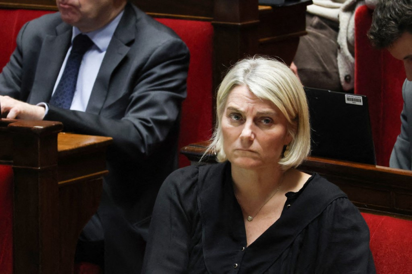 La ministre de la Santé, Stéphanie Rist, le 9 novembre 2025 à l'Assemblée nationale. © Hans Lucas