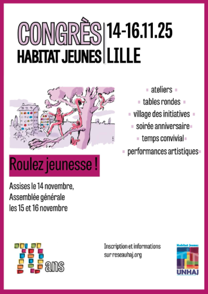 ©Union Nationale pour l'Habitat des Jeunes.
