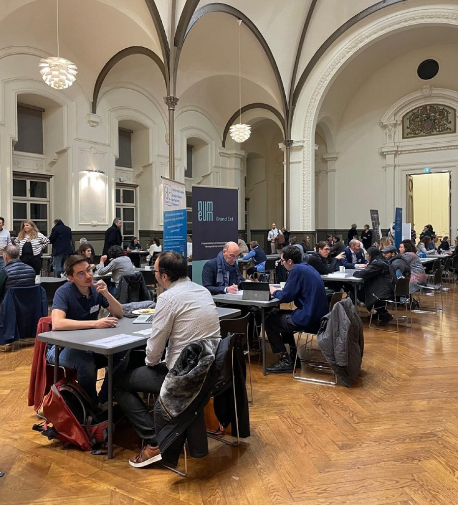 3e édition de la Soirée Découverte Métiers, à l'Aubette de Strasbourg. © Apec