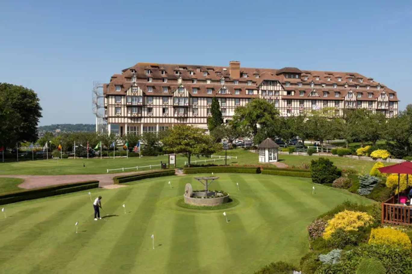 L’Hôtel du Golf Barrière à Deauville ©Anne Rollo Golf