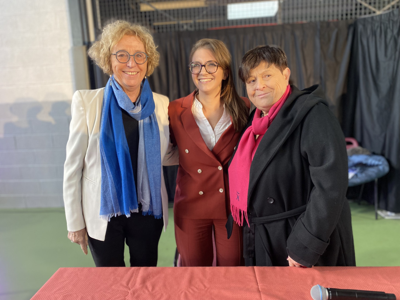 Muriel Pénicaud, Aurore Bergé et Marie-Thérèse Bouttemy.