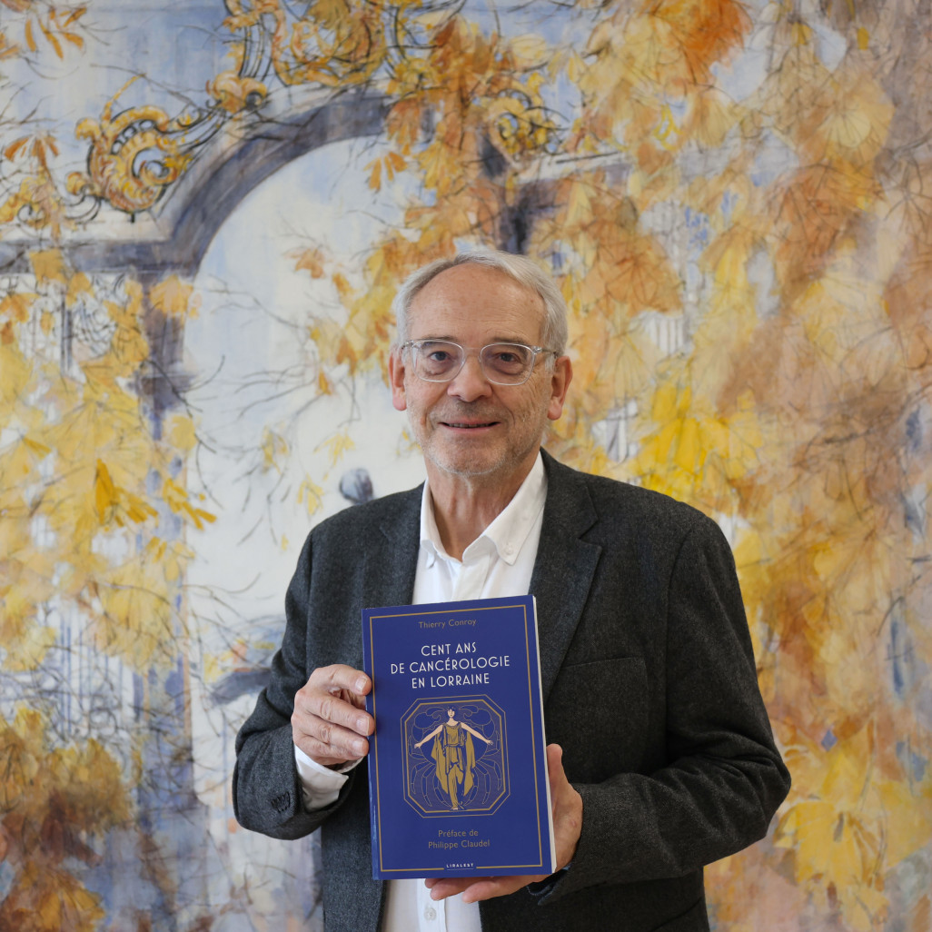 Le Professeur Thierry Conroy, oncologue français et auteur du livre Cent ans de cancérologie en Lorraine.© Institut de Cancérologie de Lorraine (ICL).