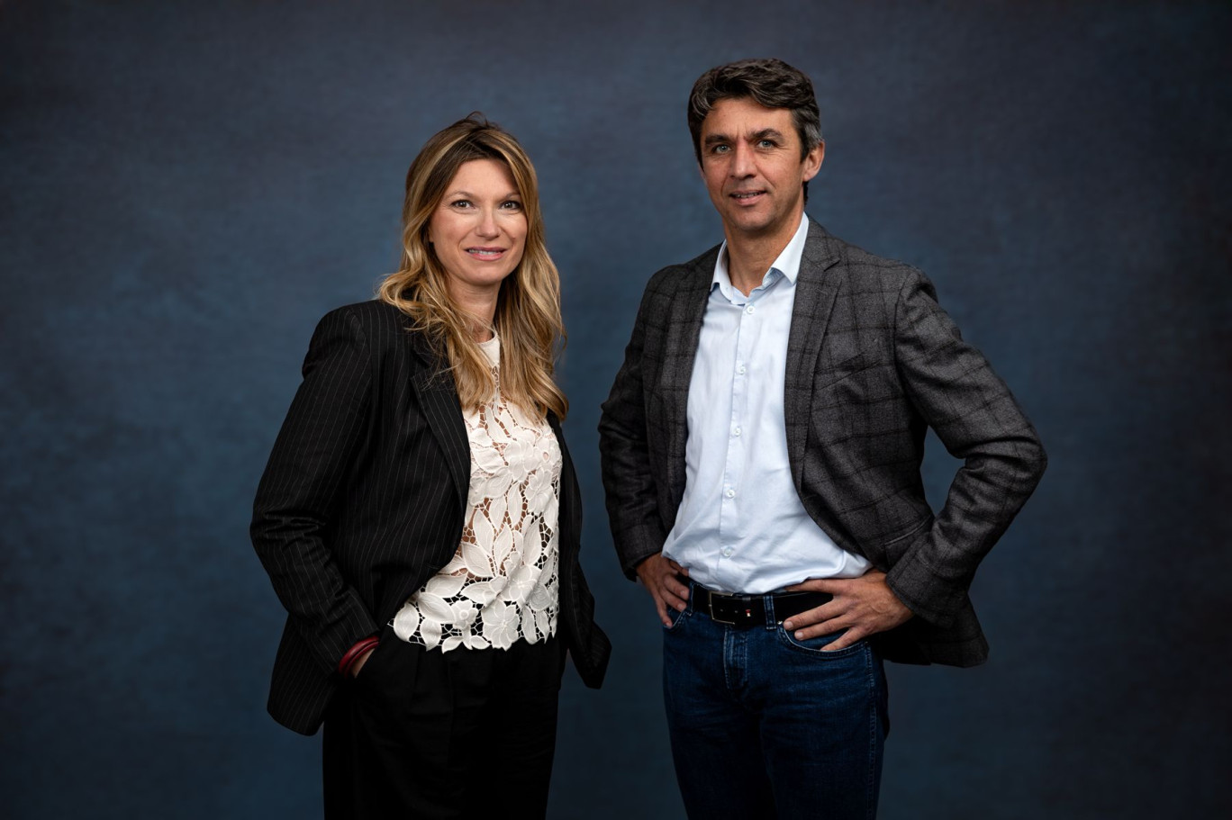 Ericka Lebunetelle et Benoît Larade, cofondateurs de Synkra.