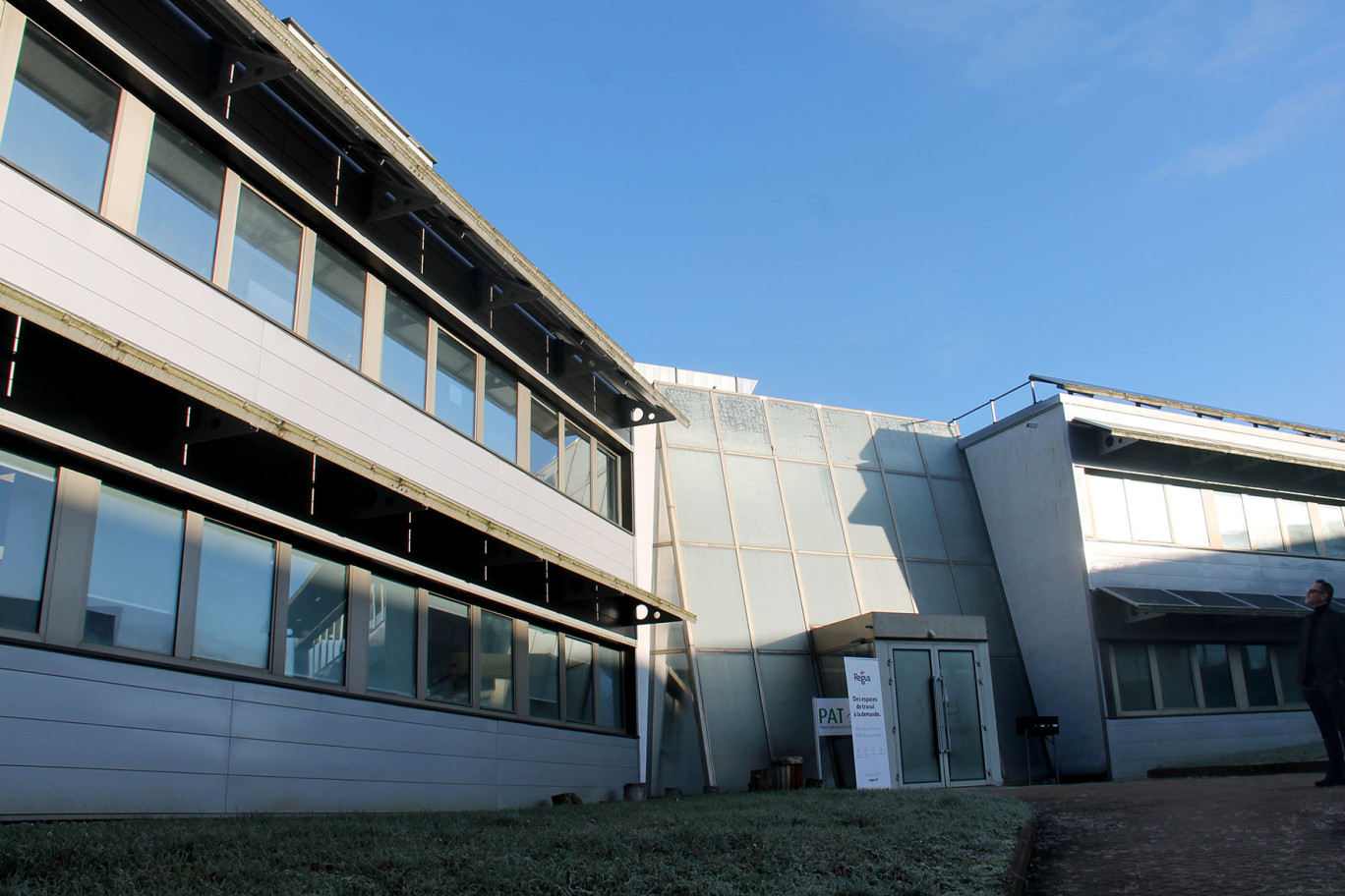 © Emmanuel Varrier. Regus vient d’ouvrir un nouveau centre le long de l’avenue de la forêt de Haye à Vandœuvre sur le technopôle de Brabois.