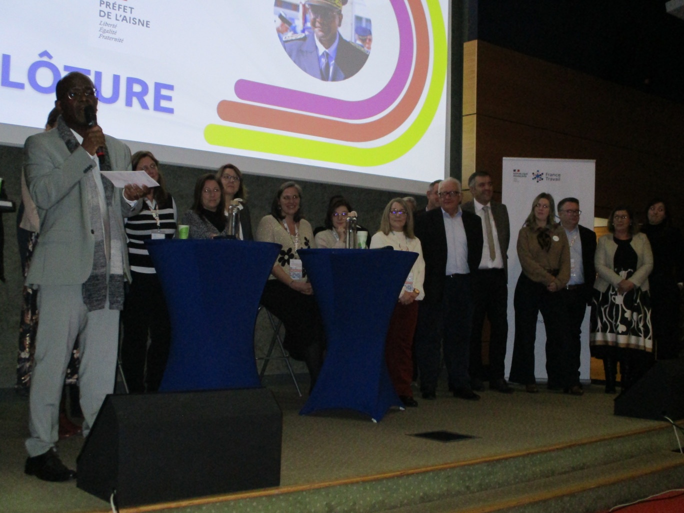 Le sous-préfet de l’arrondissement de Saint-Quentin, Anthmane Aboubacar, a exprimé le souhait «d’une action territorialisée» pour répondre aux besoins des entreprises locales. 