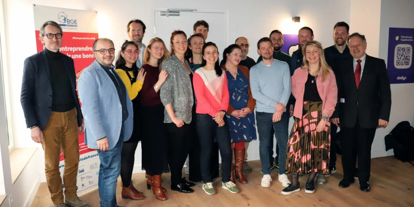 La précédente promotion. © BGE Hauts de France