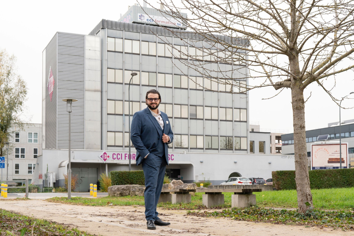 © Barbas Immobilier. Anthony Barbas, le pilote de Barbas Immobilier, a accompagné la vente de l’ancien bâtiment de la branche formation de la CCI Grand Nancy Métropole Meurthe-et-Moselle des Rives de Meurthe. Un projet à plusieurs millions d’euros qui devrait donner lieu à un projet tertiaire. 