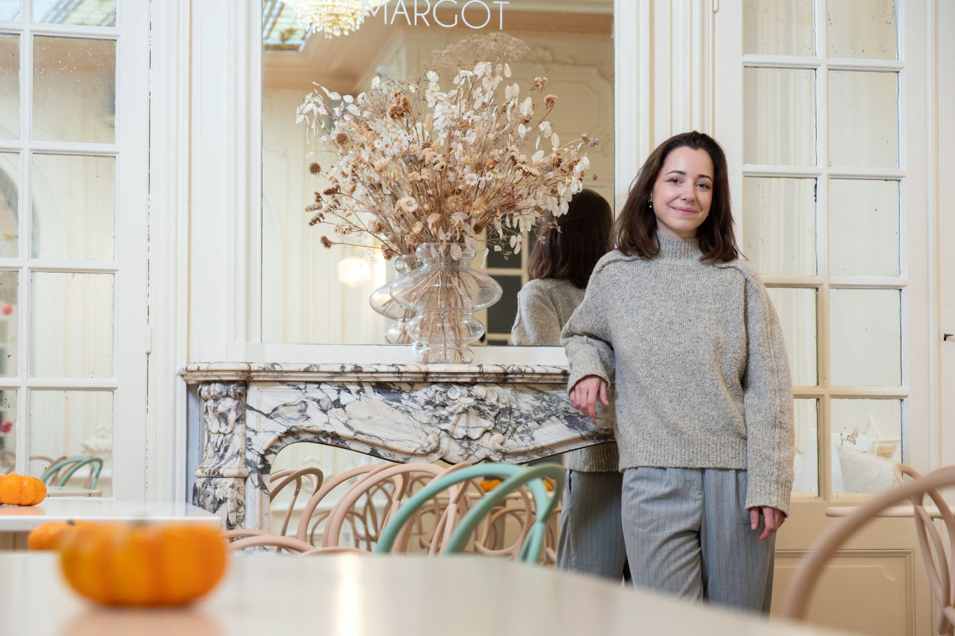 Margot Servoisier, cheffe pâtissière mais aussi cheffe de son restaurant Le Colibri à Amiens. © Cyrille Struy