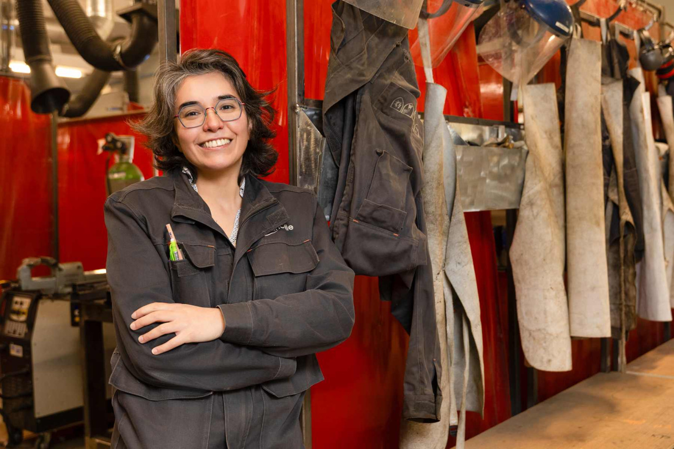 Marie-Aimée Motte est la directrice de l’école de production de Vervins. (c) Marie-Line Waroude