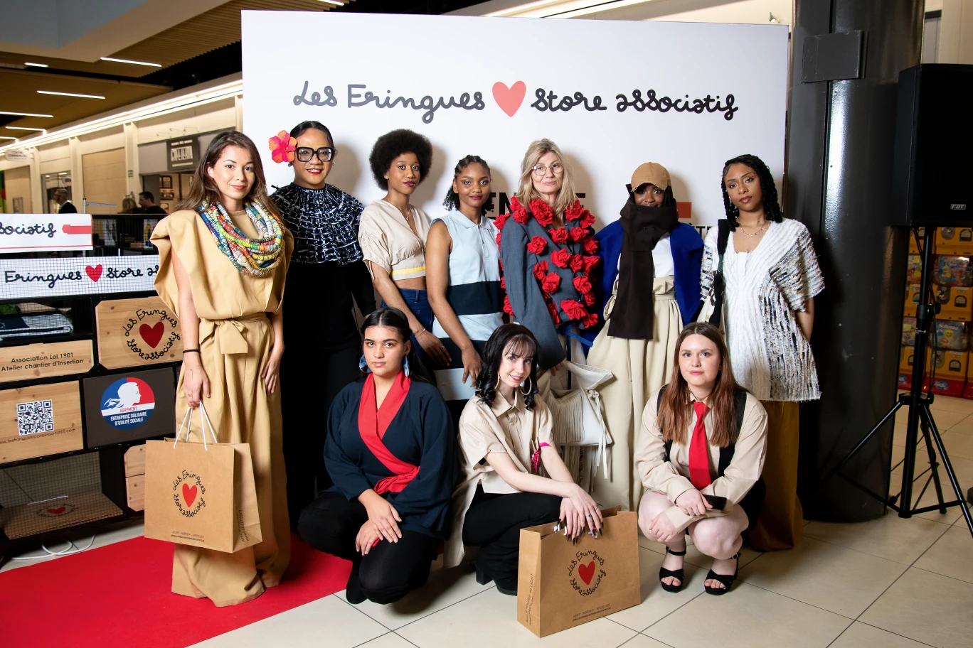 Le défilé de mode inclusif met en avant toutes les modes possibles. © Les Fringues Store Associatif 
