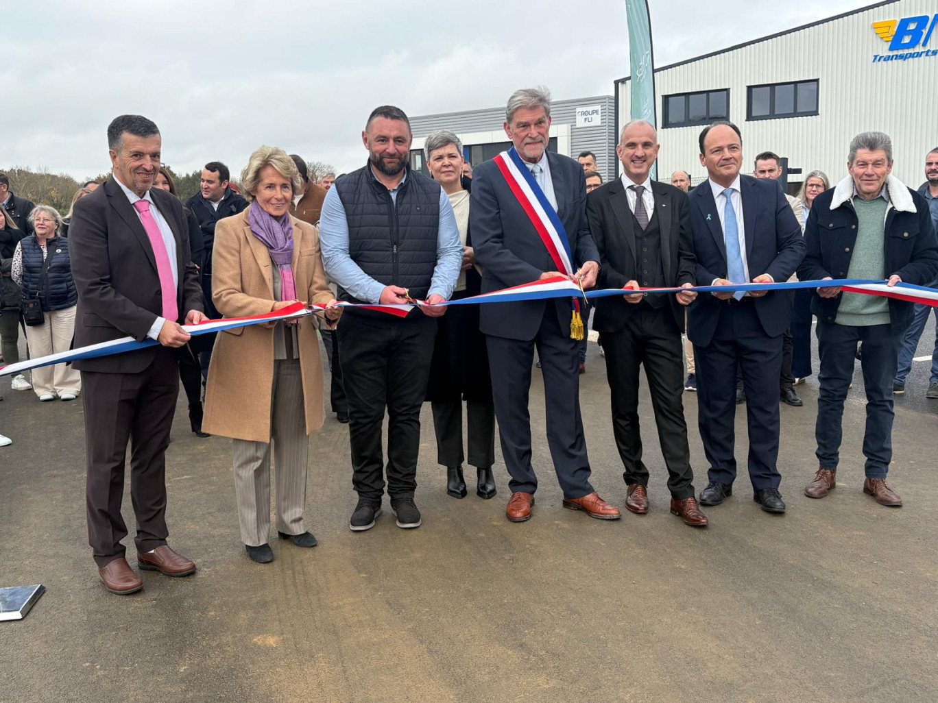 La ZAC Saint-Mathurin a été inaugurée le 7 septembre en présence du maire d'Allonne, Patrice Haezebrouck, de la présidente du Beauvaisis, Caroline et Cayeux, et du vice-président du Beauvaisis en charge du développepent économique, Loïc Barbaras. 