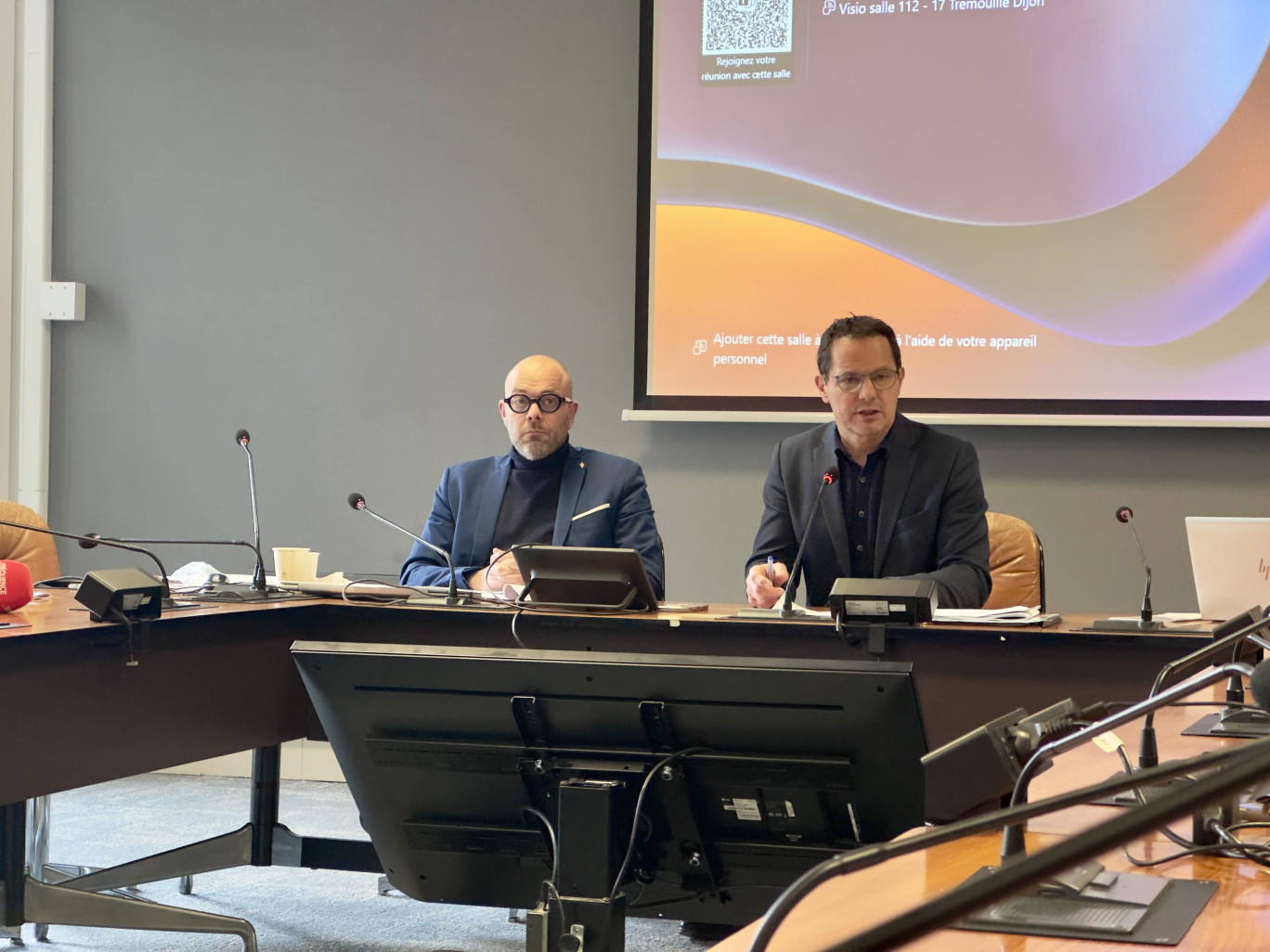 Nicolas Soret et Jérôme Durain. © Aletheia Press / Arnaud Morel