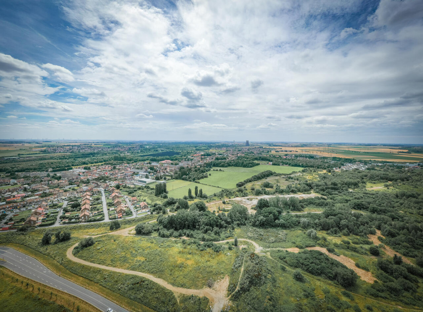 D’ici 2030, un campus numérique remplacera la friche industrielle des Soufflantes, sur 38 hectares à Escaudain, pour un investissement de 5 milliards d’euros © Florence Delférière