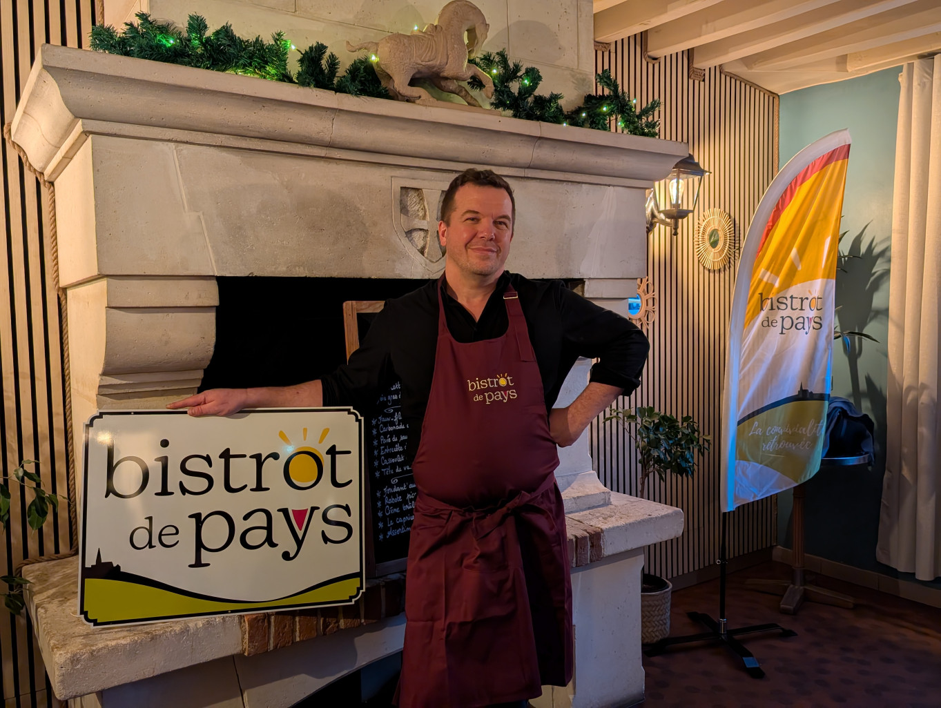 Julien Marécaux a repris l’établissement en février 2024 (Aletheia Press/DLP)