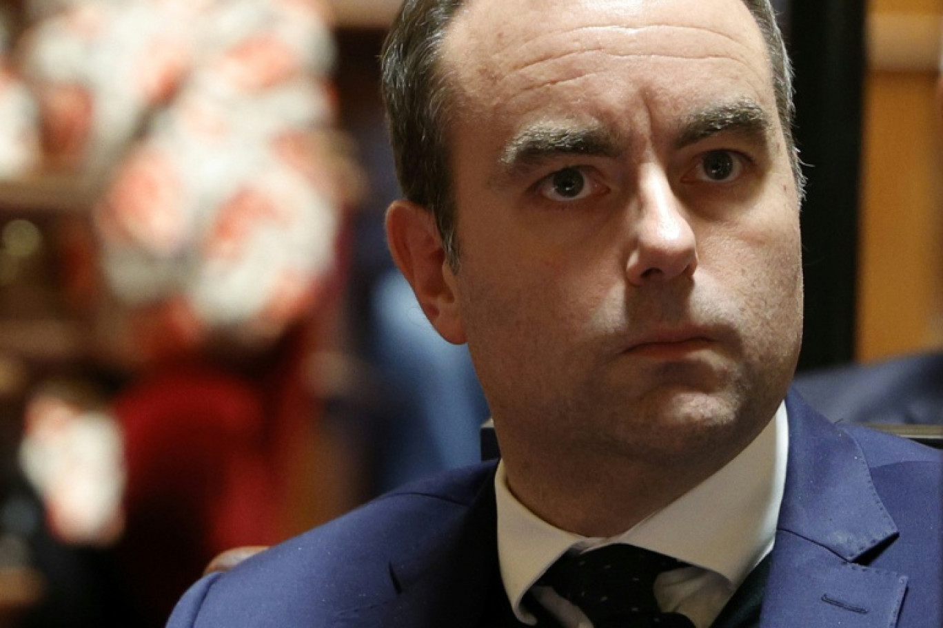 Le Premier ministre Sébastien Lecornu assiste à une séance de questions au gouvernement au Sénat, le 26 novembre 2025 à Paris © GEOFFROY VAN DER HASSELT