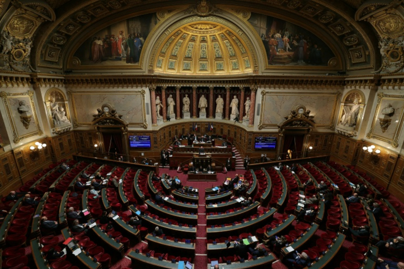 Vue de l'Assemblée nationale en séance, le 27 novembre 2025 à Paris © Thomas SAMSON
