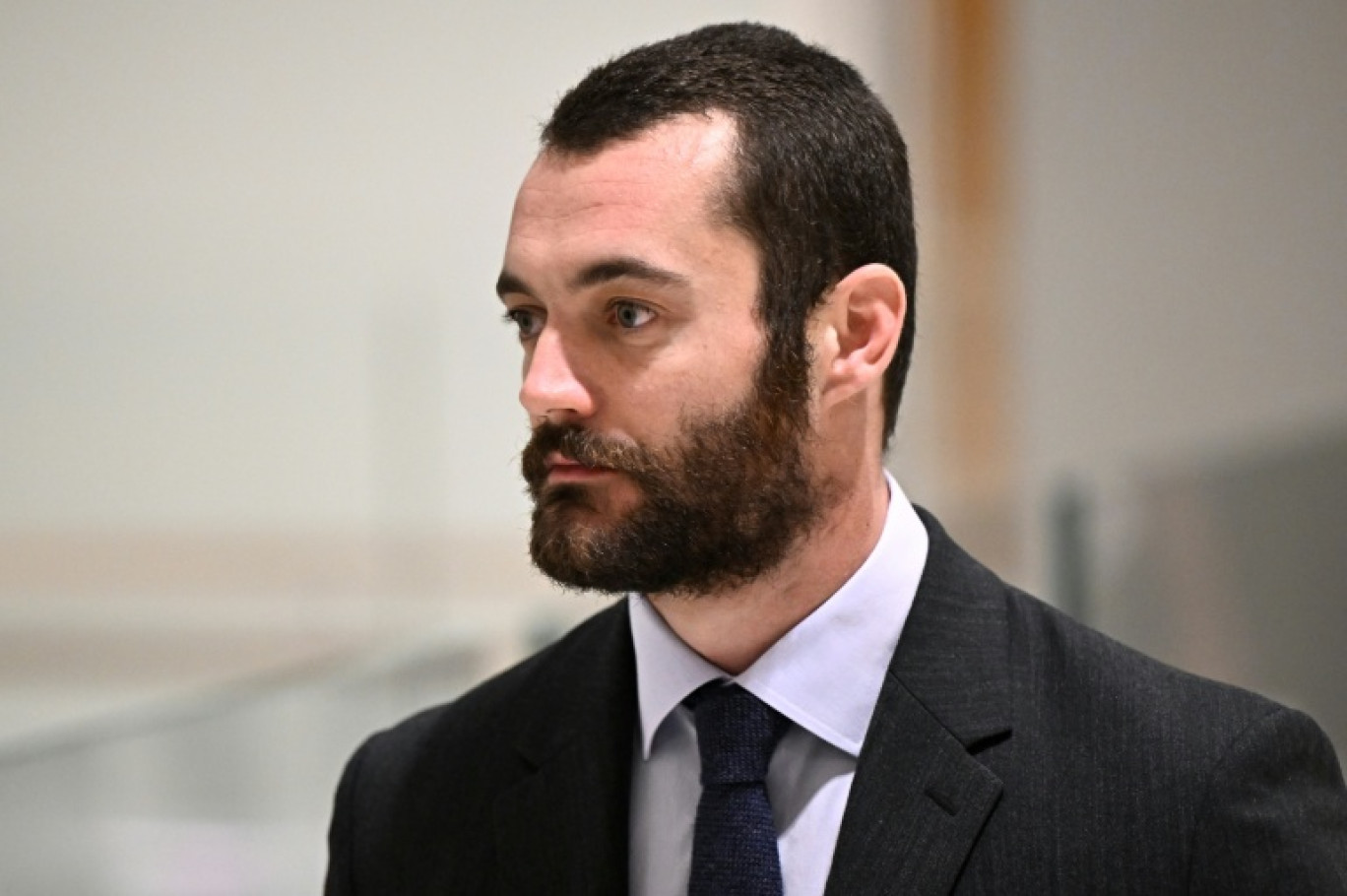 Louis Sarkozy à Paris le 25 septembre 2025 © JULIEN DE ROSA