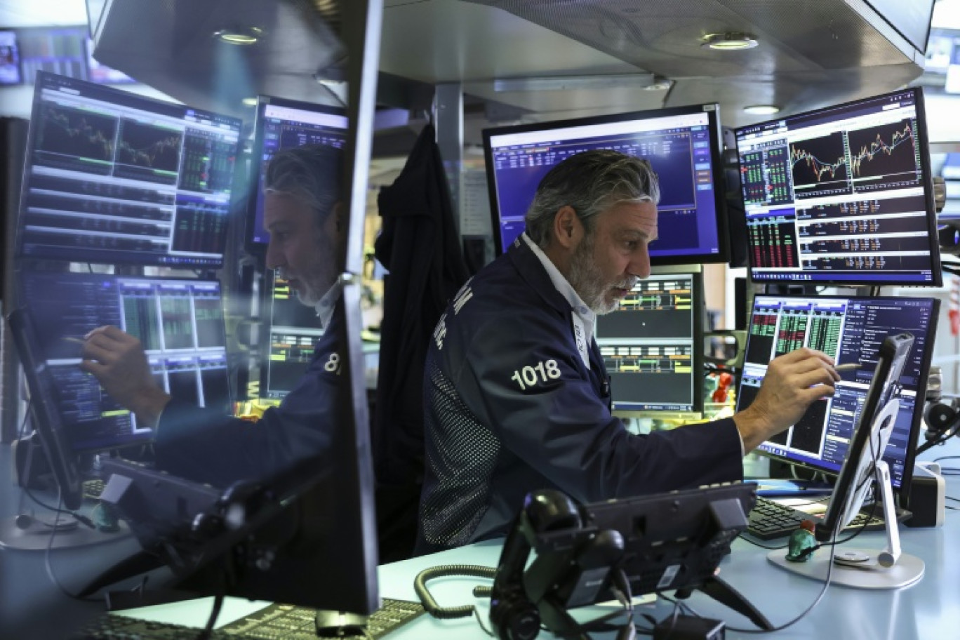 Un opérateur à la Bourse de New York, le 5 décembre 2025 © ANGELA WEISS