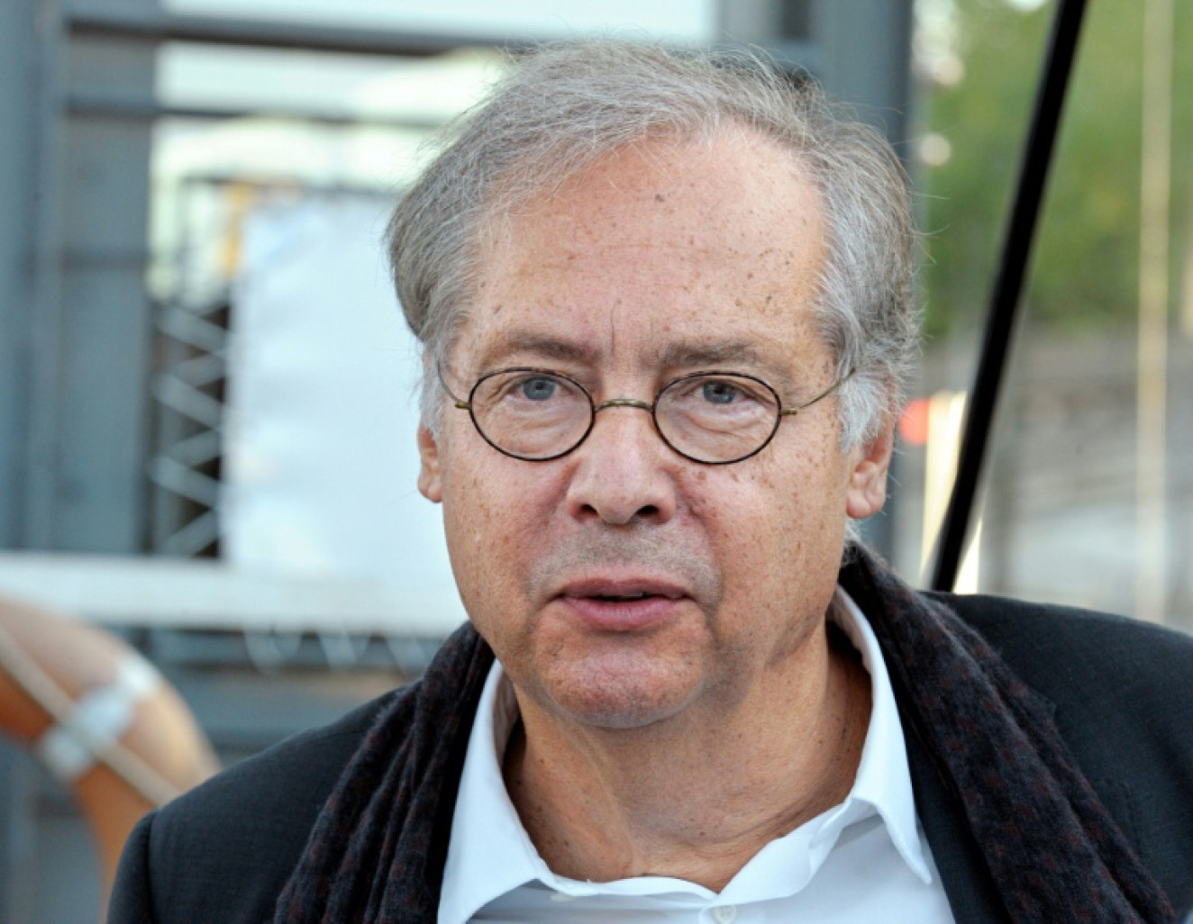 L'architecte Denis Valode à Paris le 22 octobre 2013 © ERIC PIERMONT