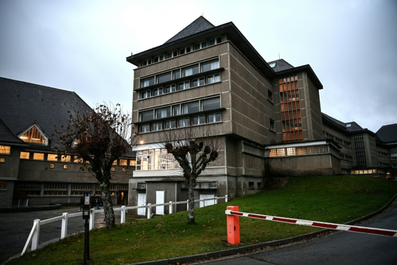 Le lycée des Métiers du Bâtiment (LMB) à Felletin, le 10 décembre 2025 dans la Creuse © Christophe ARCHAMBAULT