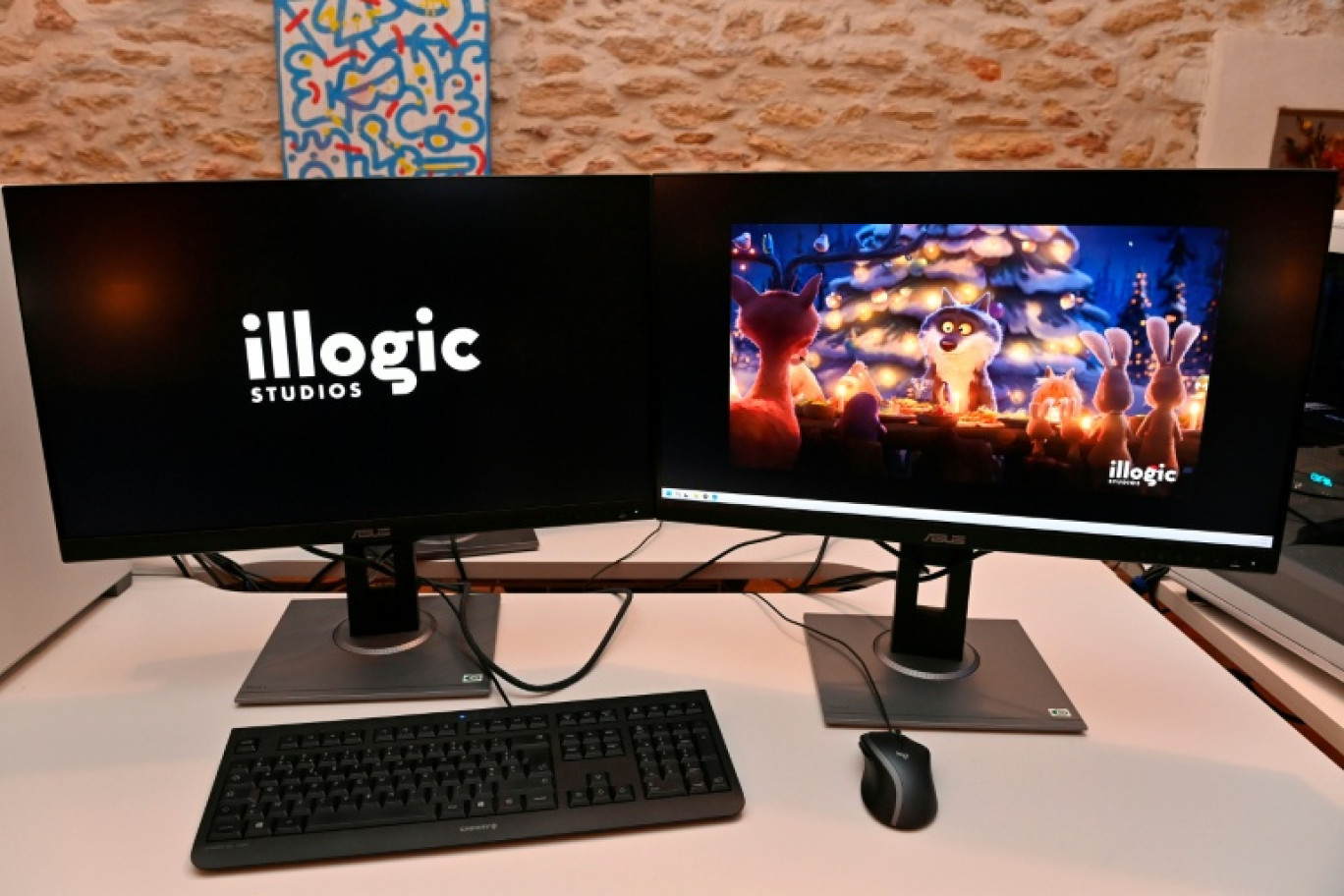 Dans le spot du studio d'animation français Illogic Studios, un loup se met à cuisiner des légumes pour se faire accepter des autres animaux de la forêt et partager un repas de fêtes.  Les écoutes de la chanson "Le mal-aimé" de Claude François, qui accompagne les aventures du loup, ont été multipliées par quatre depuis le lancement du spot publicitaire. © Sylvain THOMAS