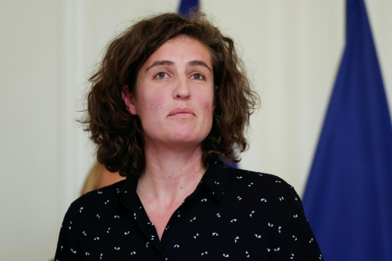 L'ancienne joueuse de tennis française Angélique Cauchy à Paris, le 18 novembre 2024 © Ian LANGSDON