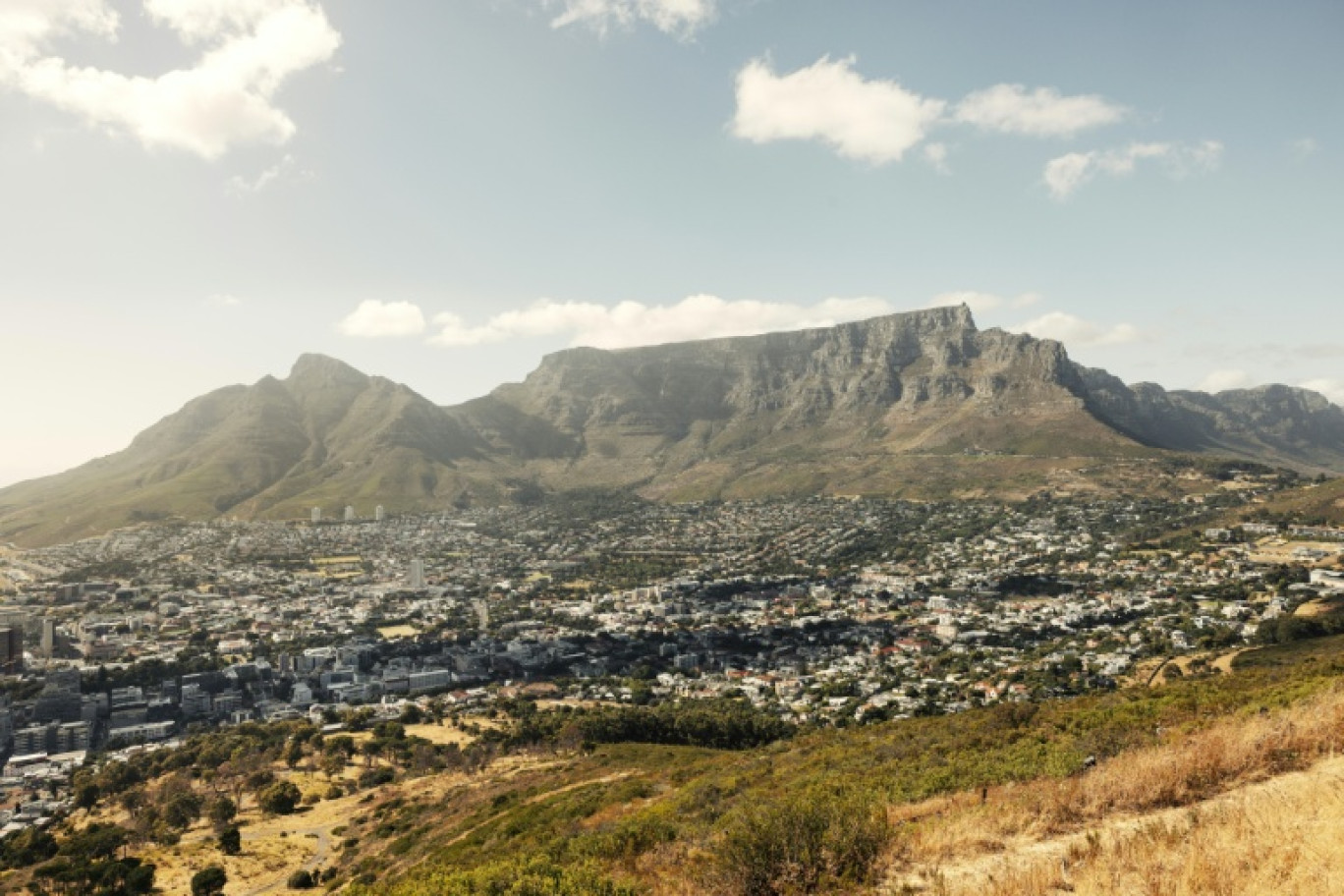 Vue du Cap, grande destination touristique d'Afrique du Sud, le 18 décembre 2025 © GIANLUIGI GUERCIA