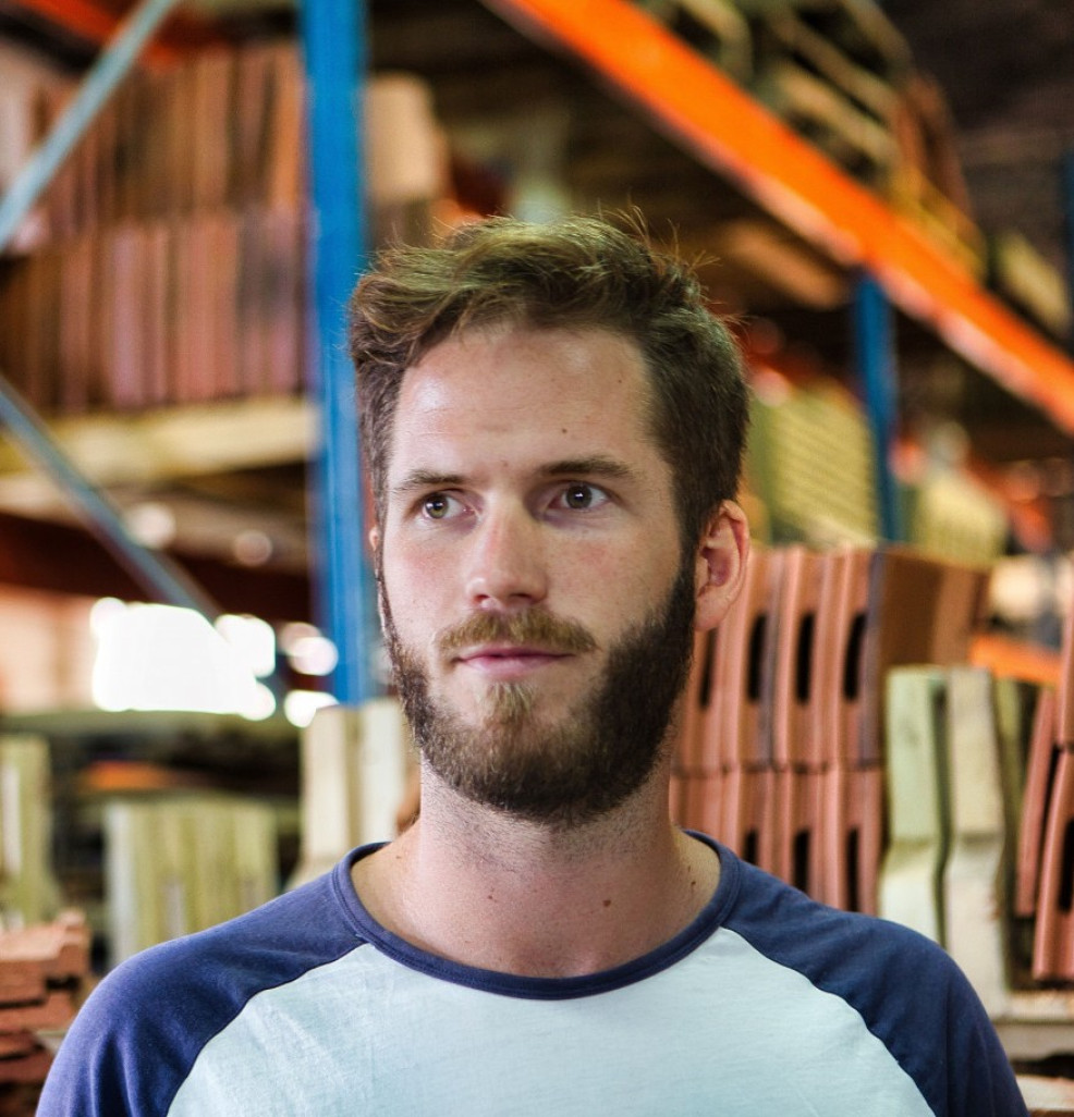 Colin Laurent représente la cinquième génération à reprendre la tuilerie familiale. © Tuilerie Laurent