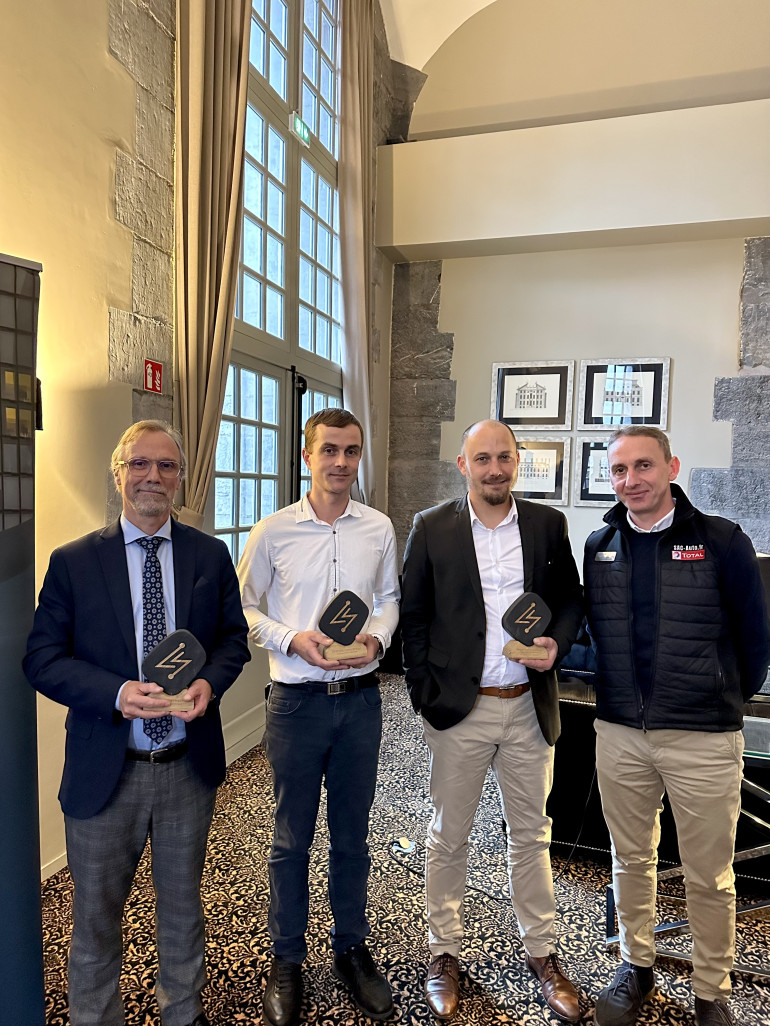 Les lauréats des Trophées de la décarbonation automobile. © L&Smart