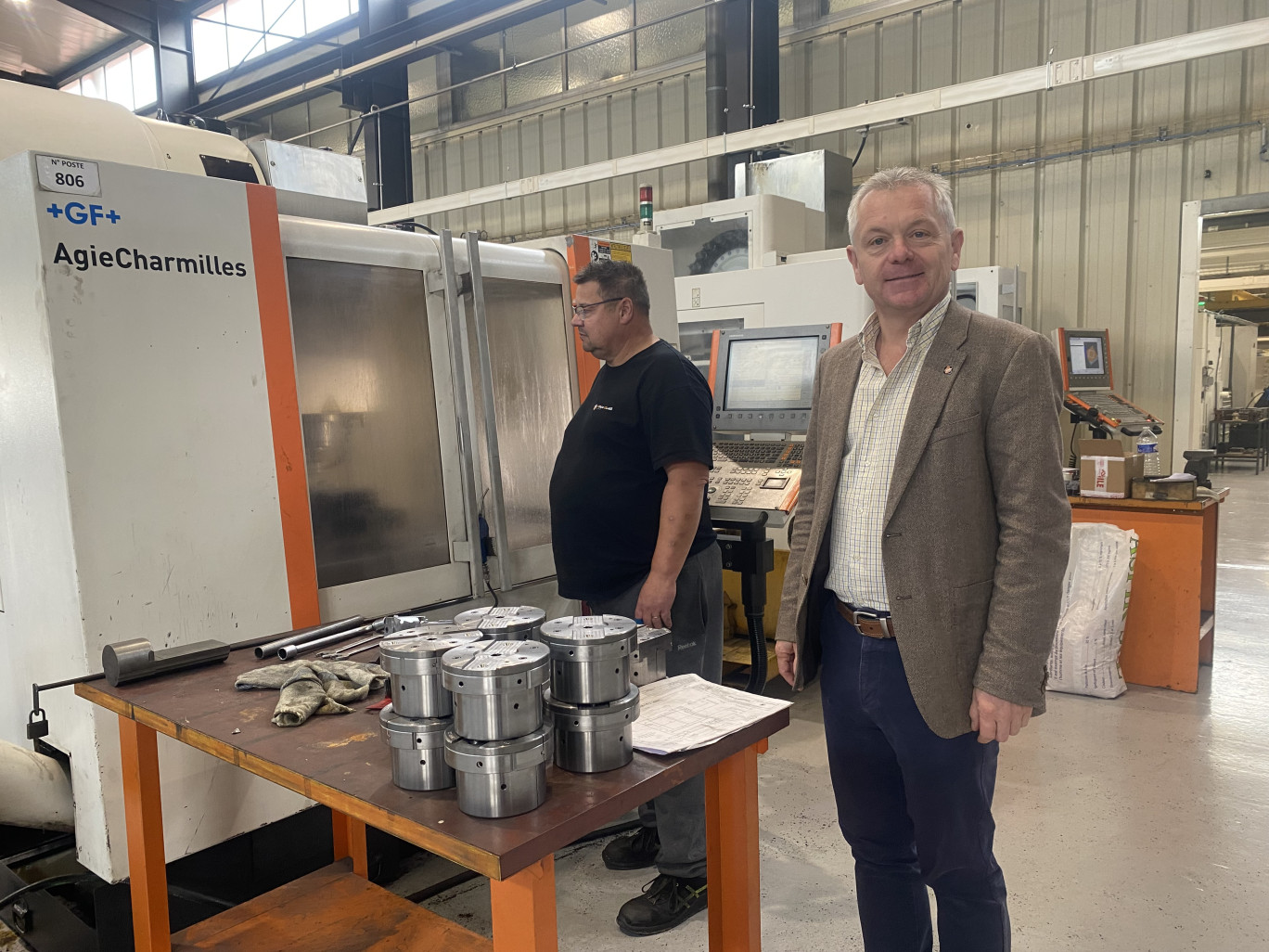 Stéphane Franconville, PDG de Méca Glass Group et président de la Glass Vallée. (Photo d’archives I.B.) 