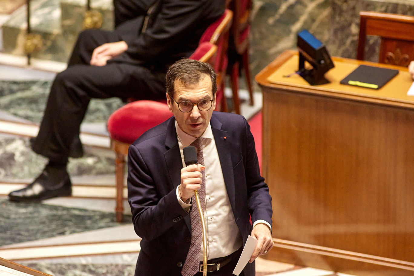 Jean-Pierre Farandou, ministre du Travail. © AFP