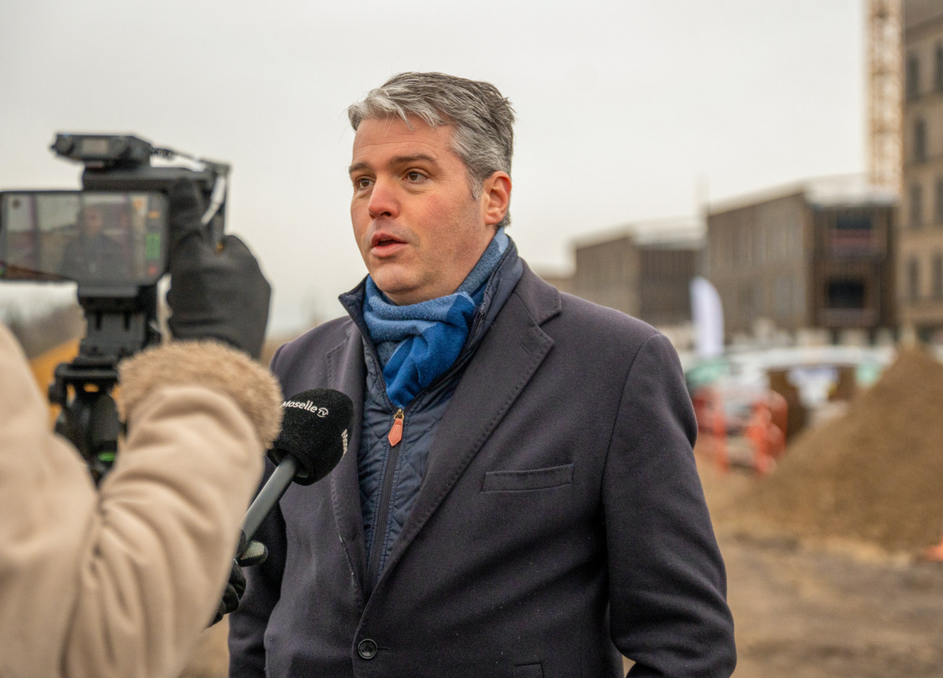 © Rives de Moselle. Julien Freyburger, président de Rives de Moselle.