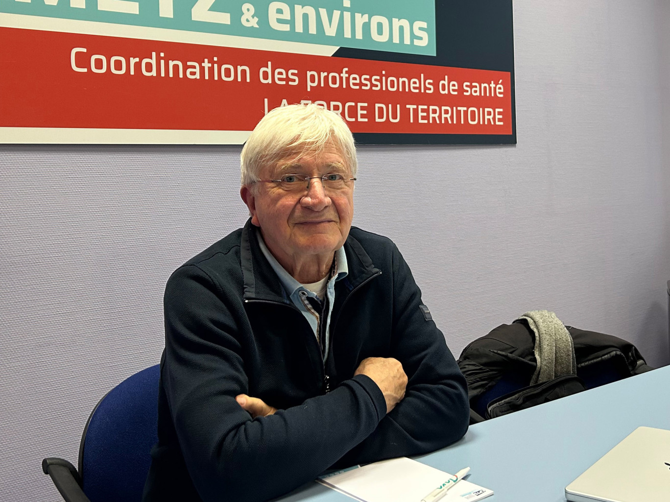 © Julie Clessienne. Le Docteur Alain Prochasson est président du CPTS Metz & environs.