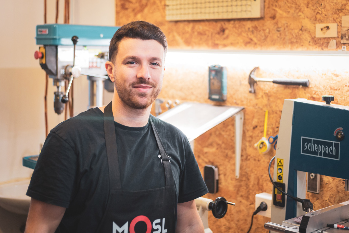 © Johann Marin-Thiery. Jules Simoutre, dit « LeStylotier», a parfait son savoir-faire en autodidacte.