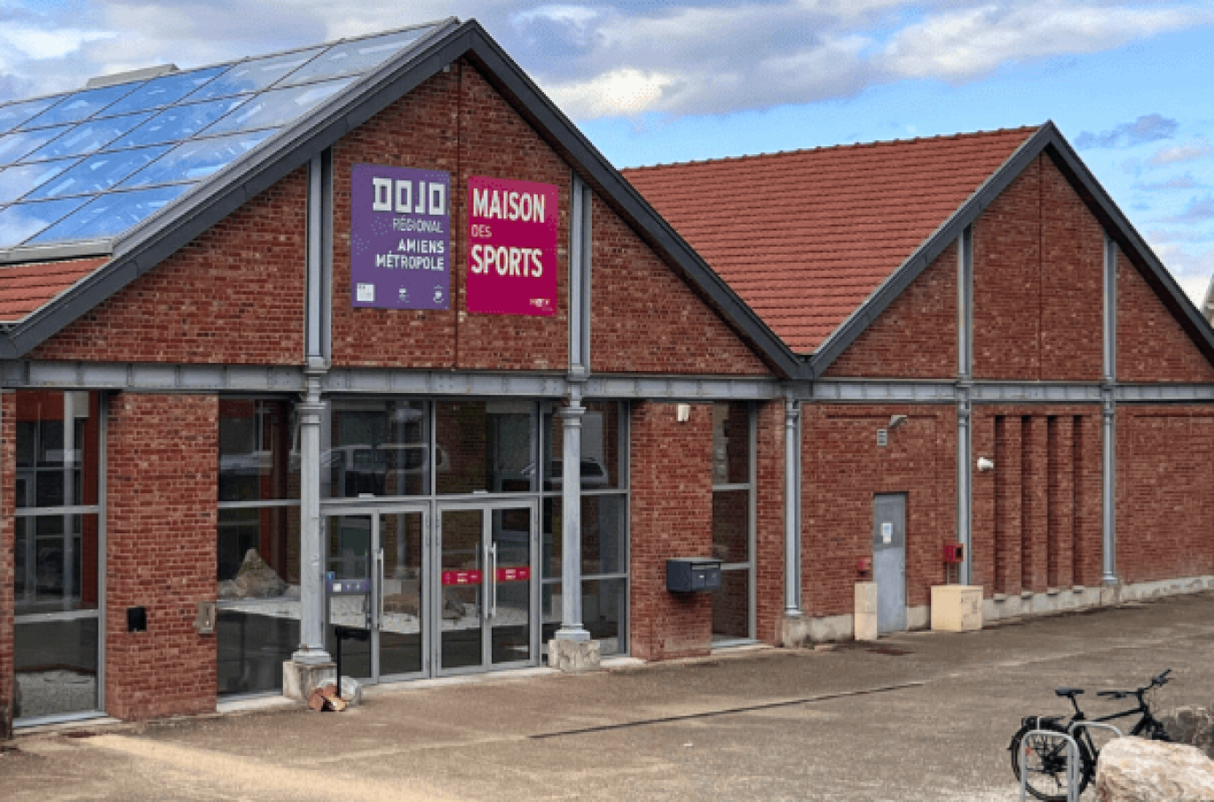 La Maison départementale des sports, au 2 rue Lescouvé à Amiens. © CD 80