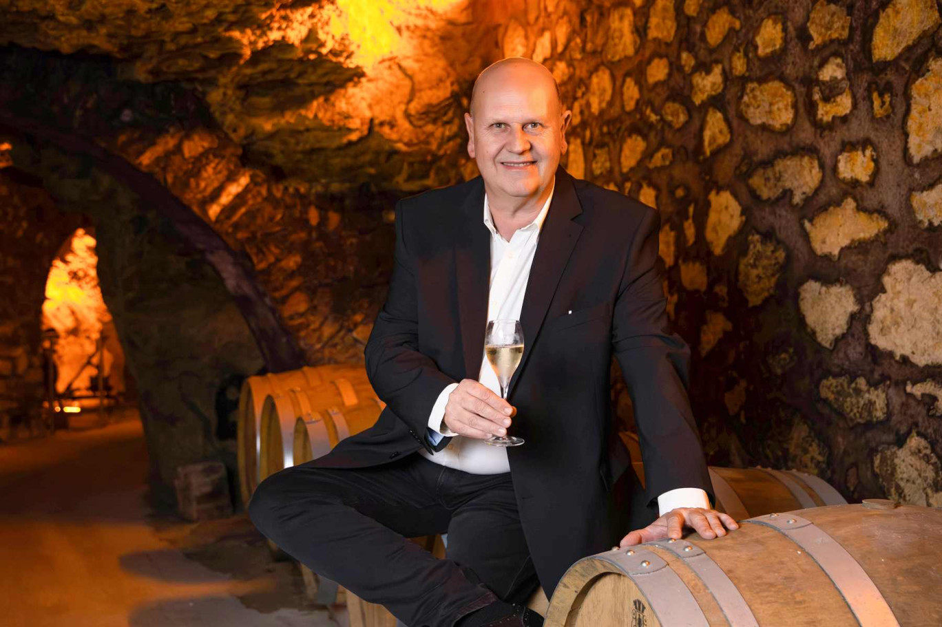 Jean-Noël Pfaff, directeur général de Champagne Pannier et de la Covama. (c) Marie-Line Waroude