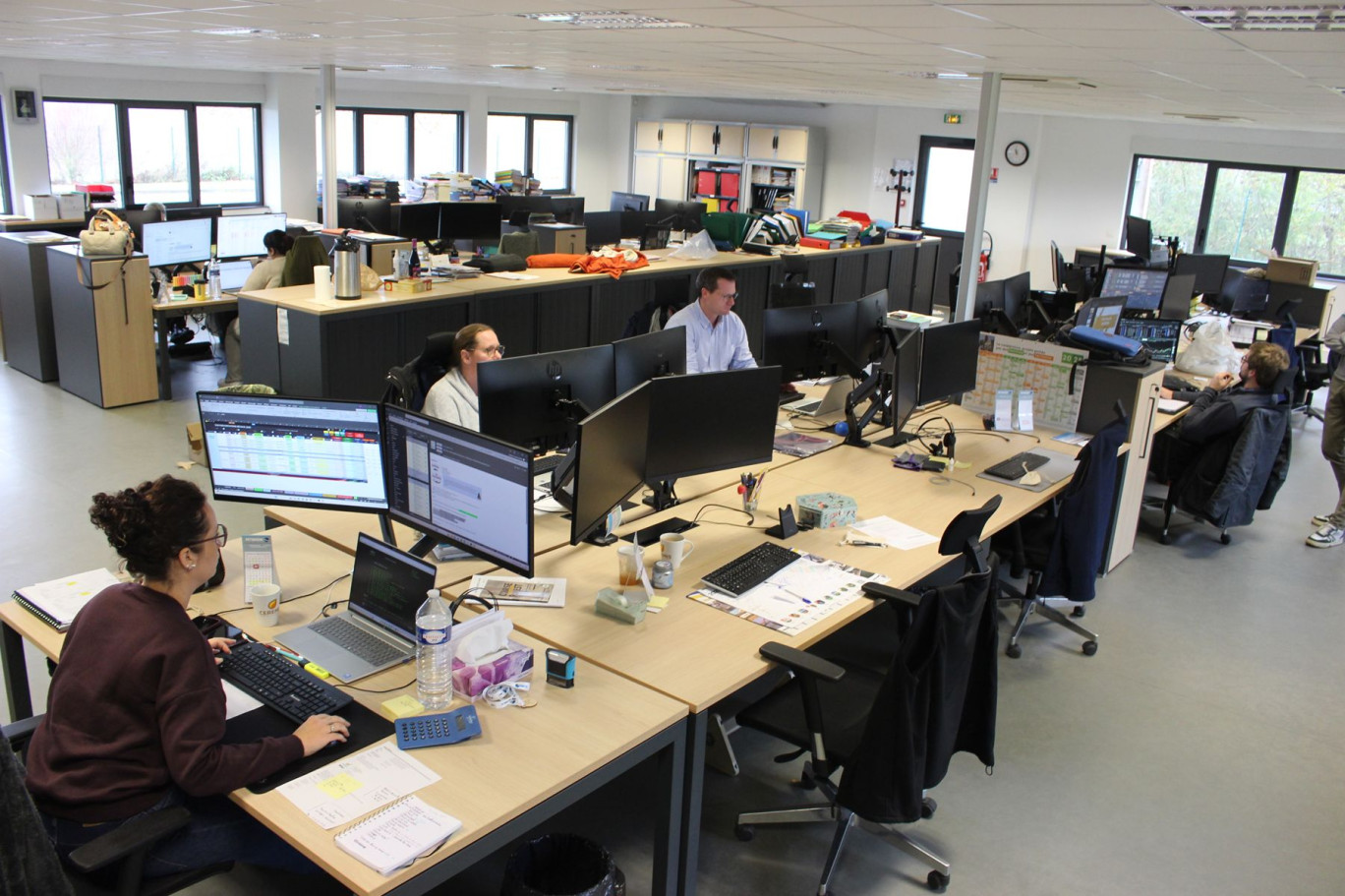 Le siège de Ceremis rassemble trois pôles : commercialisation trading, logistique exécution et facturation.