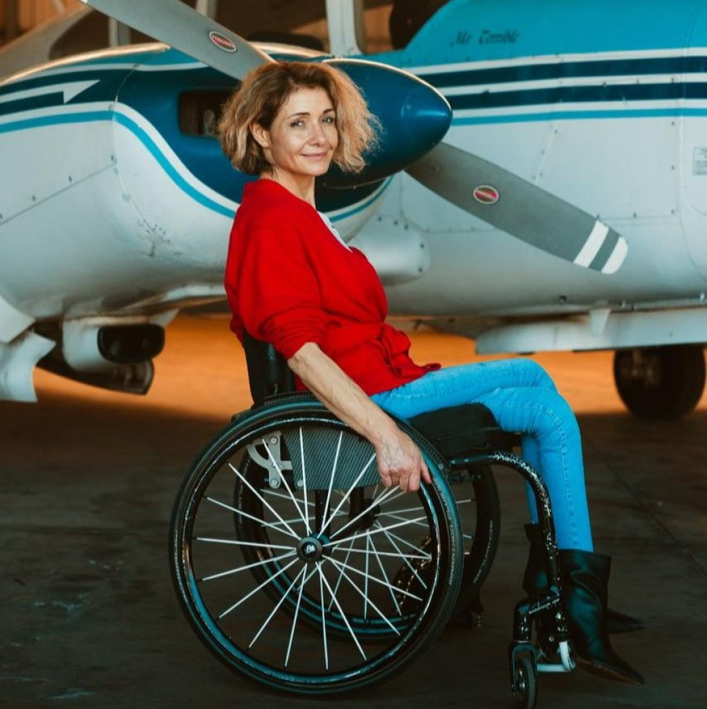 Dorine Bourneton a présenté son parcours exceptionnel à Nesle, dans l'Est de la Somme (photo Linkedin).