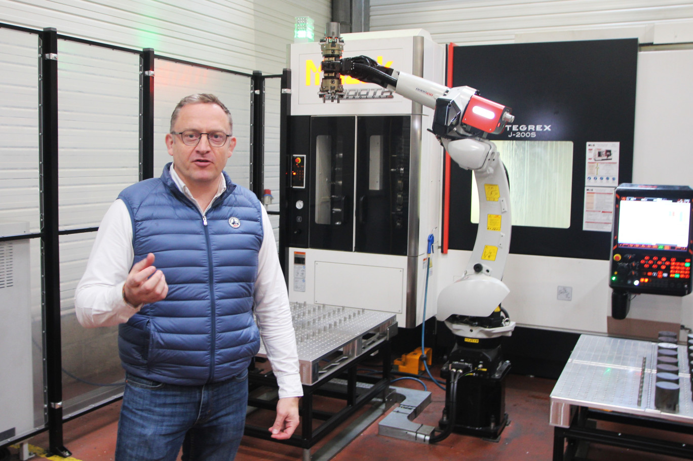 Jean-Pierre Baudin a fondé MIS en 2006. Attaché au Beauvaisis, il envisage un déménagement dans la zone d'activité de Novaparc. © Aletheia Press / B.Delabre