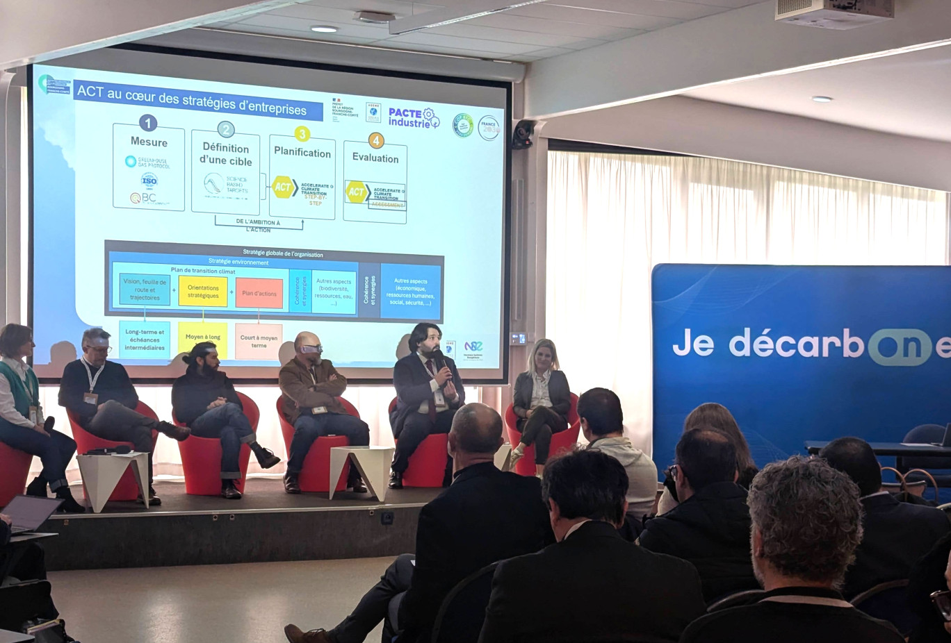 Je-décarbone à Dijon a mis en lumière des actions concrètes et des outils au service des industriels pour les encourager à se lancer dans une démarche de décarbonation. © Aletheia Press / Nadège Hubert