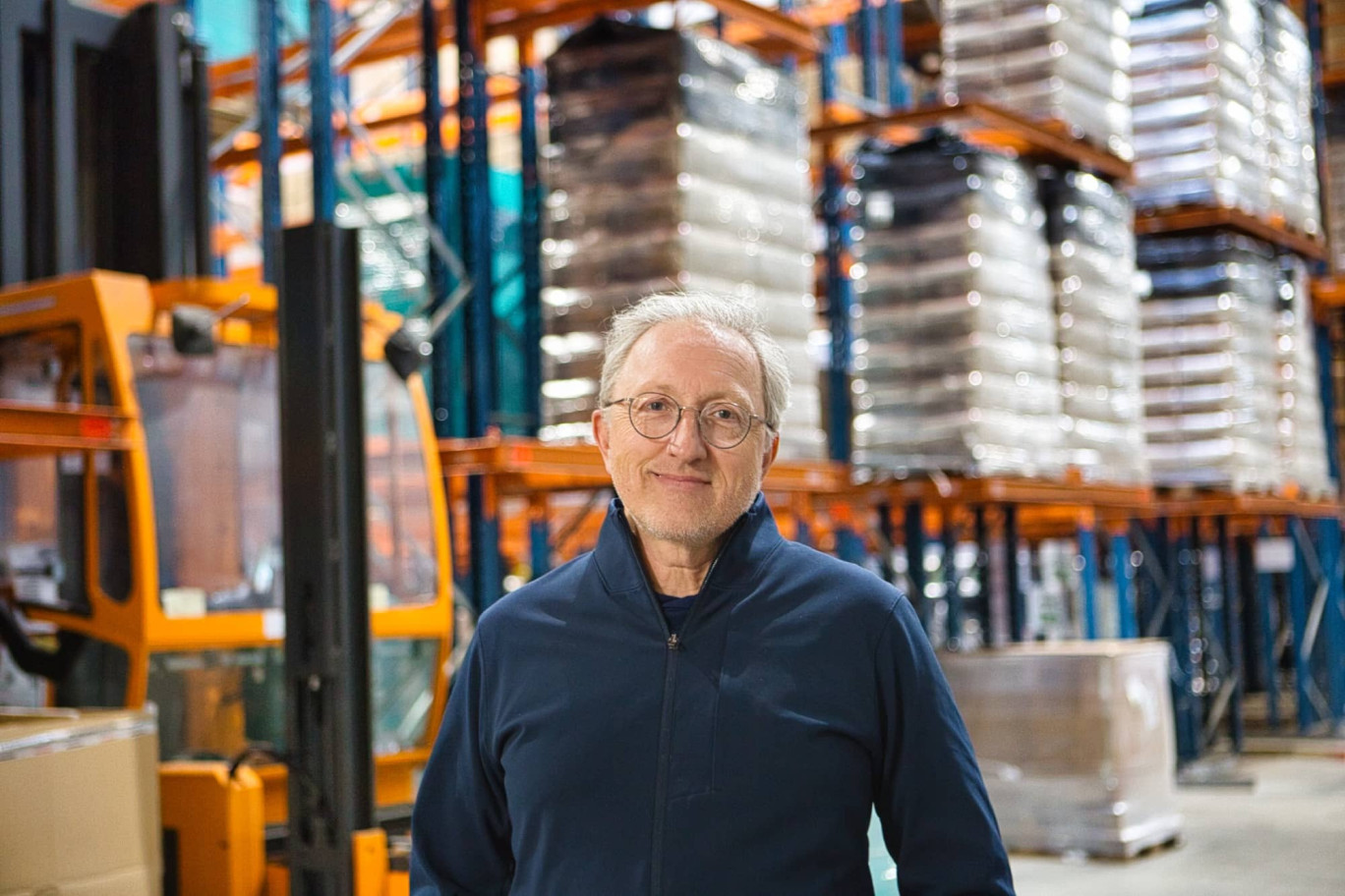 Matthieu Lambeaux, président de la SAS Agrobiothers. © Aletheia Press / Arnaud Morel 