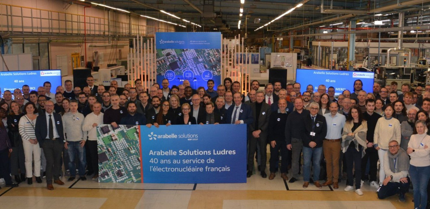 © Arabelle Solutions. Le site de Ludres d’Arabelle Solutions vient de fêter ses quarante ans. 