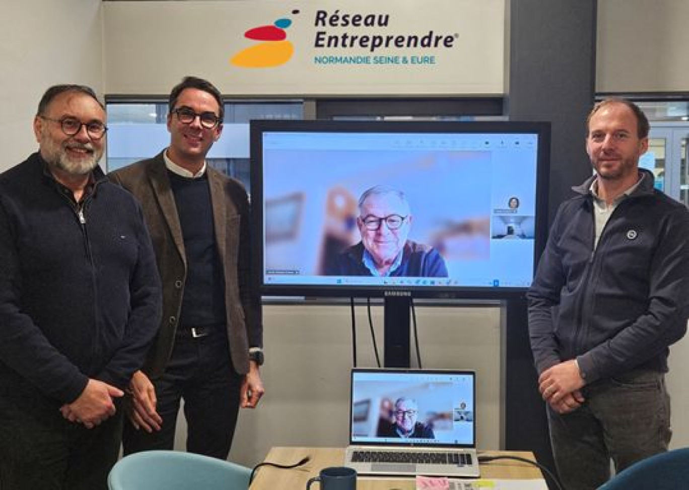 Antoine Cadinot est accompagné dans le cadre de la reprise de l'entreprise Prieur. © Réseau Entreprendre Seine et Eure