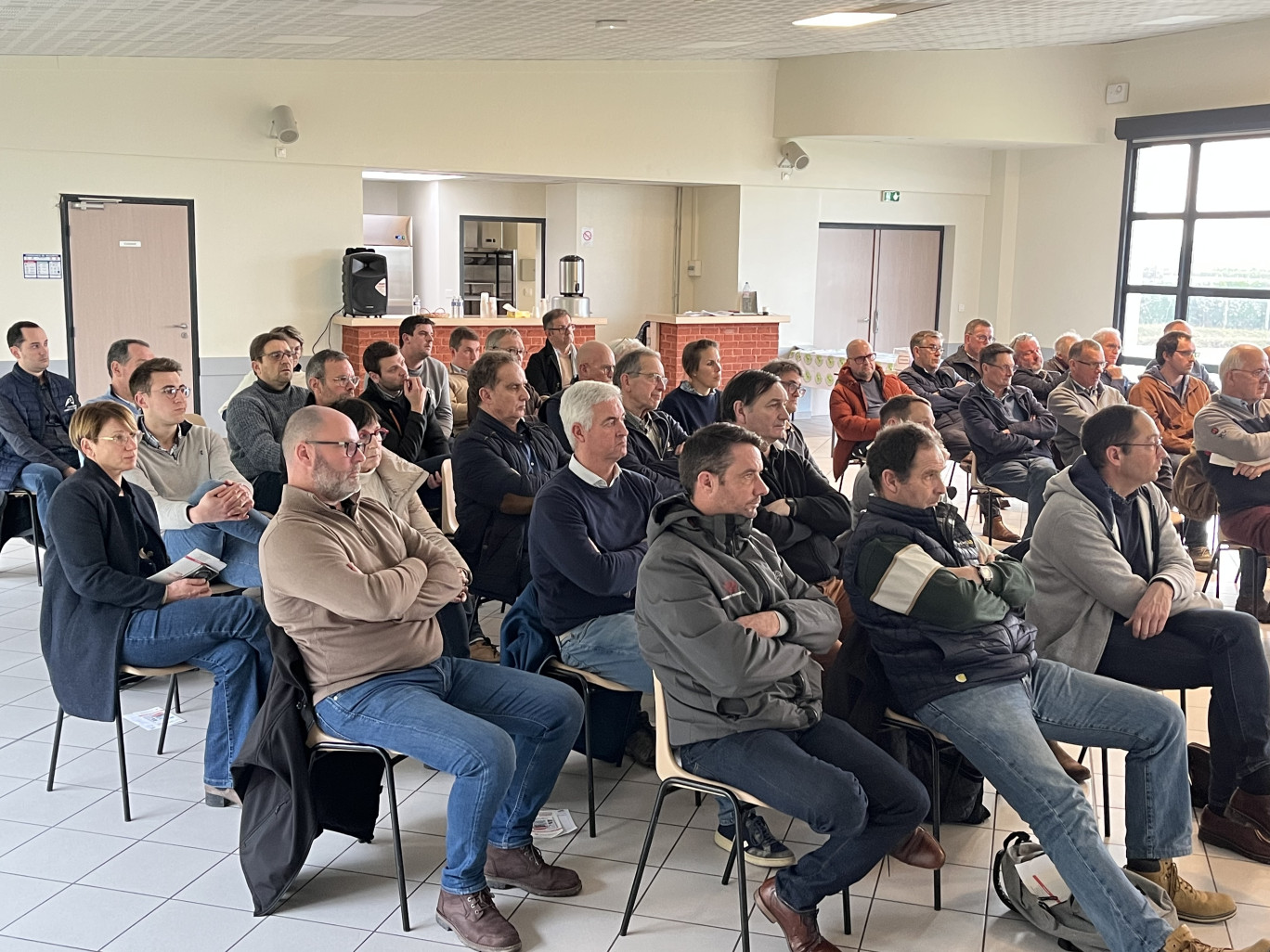 En pleine période de manifestations, les agriculteurs adhérents ont répondu présent. 