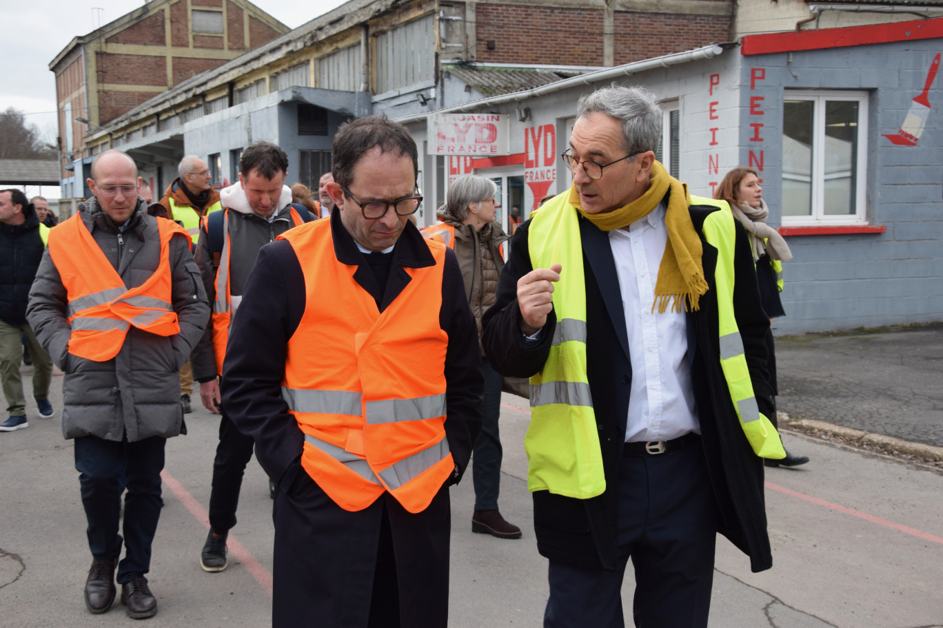 A l’occasion de la visite de Benoît Hamon, président d’ESS France, sur le site du Relais à Bruay-La-Buissière, son président Emmanuel Pilloy s’est montré inquiet pour l’avenir de la filière. 
