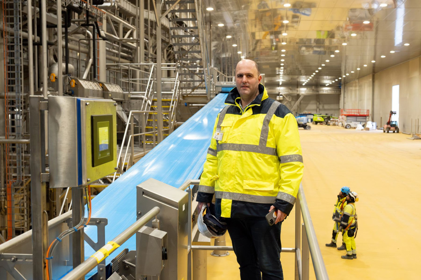 Matthieu Lenglet, le cofondateur, co-actionnaire et directeur général d Ecofrost Péronne. © Cyrille Struy