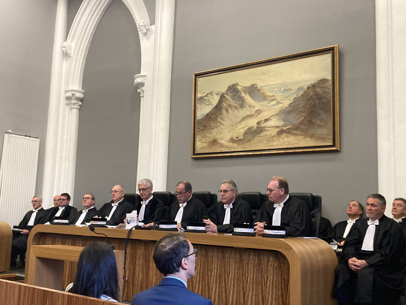 L'audience solennelle de rentrée du tribunal de commerce de Boulogne-sur-Mer s'est tenue le 19 janvier. © Aletheia Press / M.Railane