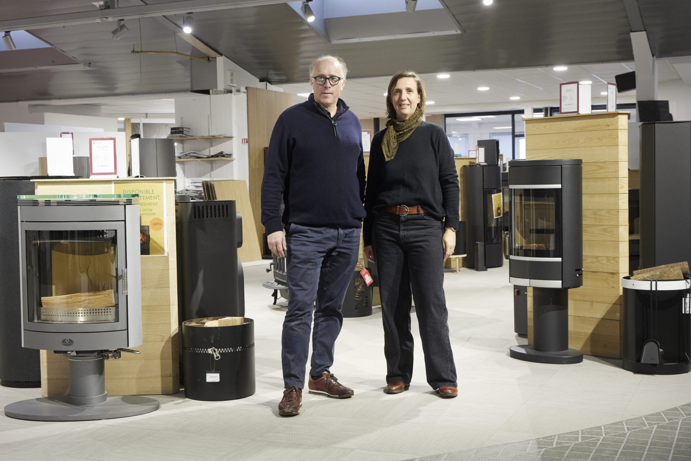 Sophie et Antoine Rigail, dirigeants de l'entreprise éponyme. ©Christophe Kicien
